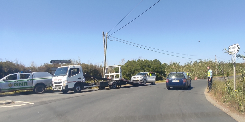 Despiste Na Estrada Municipal Provoca Dois Feridos Assistidos No