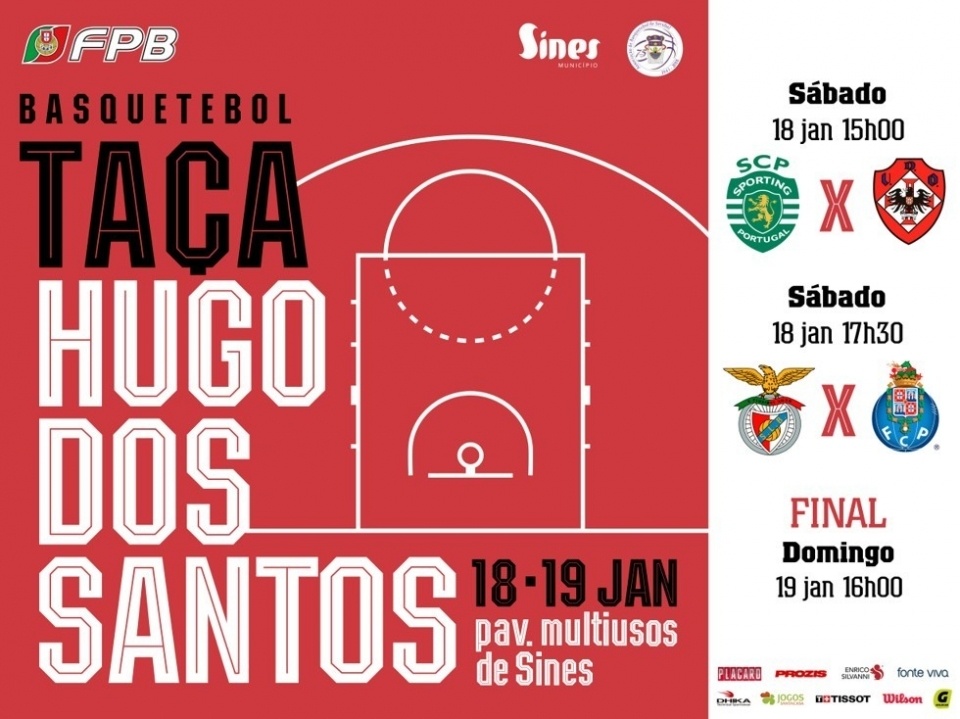 Cartaz Taça Hugo dos Santos
