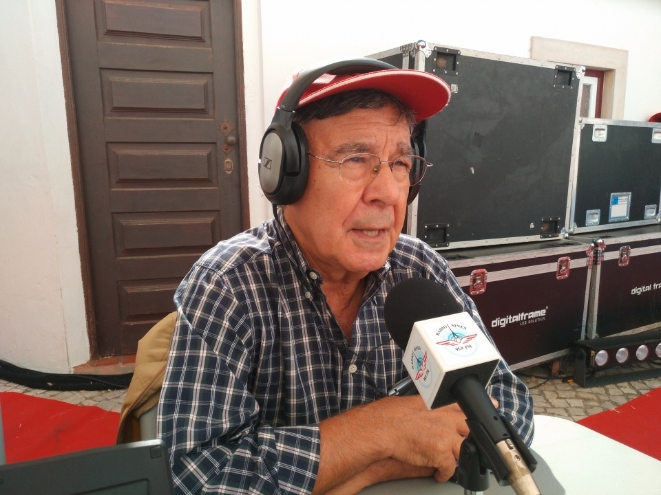 António Chainho em entrevista à Rádio Sines em 21-07-2017 (FMM 2017)