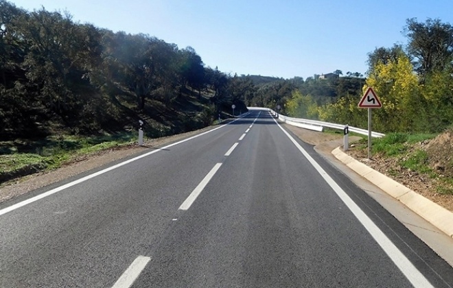 Infraestruturas de Portugal requalificou ER 266 entre Luzianes e Saboia