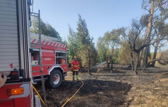 Bombeiros voluntários envolvidos no combate aumentados para 64 euros por dia