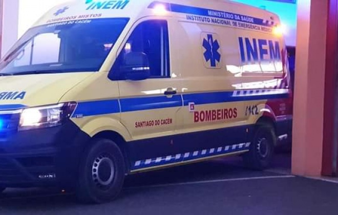 Despiste provoca ferido ligeiro no IC33 em Santiago do Cacém