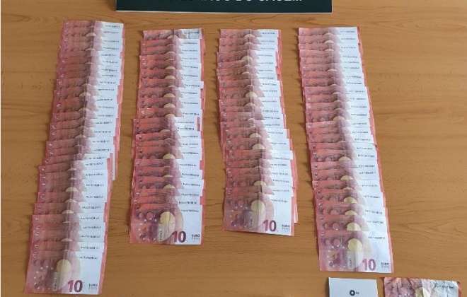Três homens foram detidos em Santiago do Cacém por passagem de moeda falsa