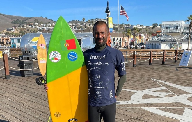 Camilo Abdula conquista um brilhante quarto lugar no Mundial de Parasurfing