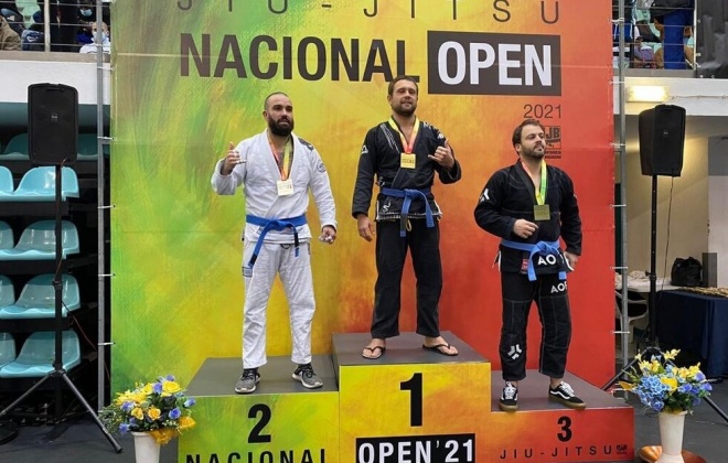 Atletas sinienses sagraram-se campeões nacionais de Jiu Jitsu