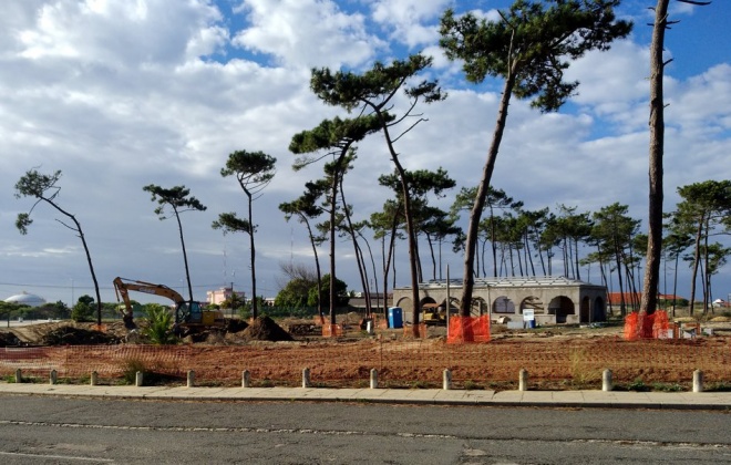 Câmara Municipal de Sines iniciou a operação de requalificação do Parque de Merendas de Sines