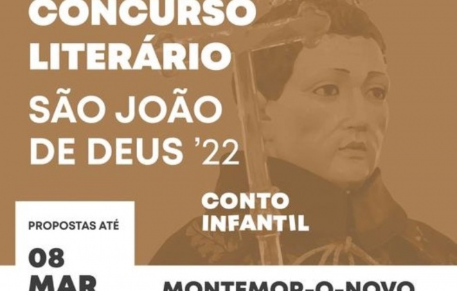 Município de Montemor-o-Novo lança Concurso literário sobre São João de Deus
