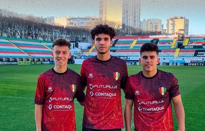 Filipe Ribeiro foi titular da equipa Sub-21 do Estrela da Amadora