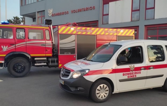 Bombeiros de Sines contam com mais duas viaturas