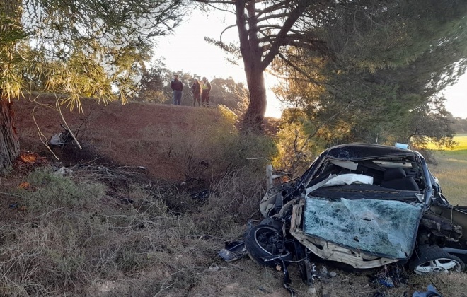 Condutor morre em despiste perto de São Domingos no concelho de Santiago do Cacém