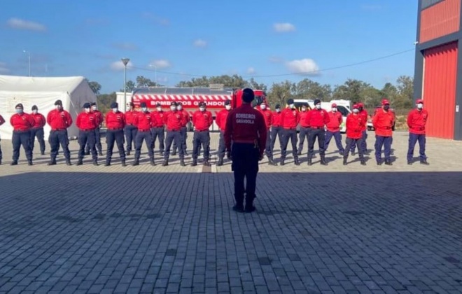 CB de Grândola promoveu oito operacionais ao posto de Bombeiros de 2.ª