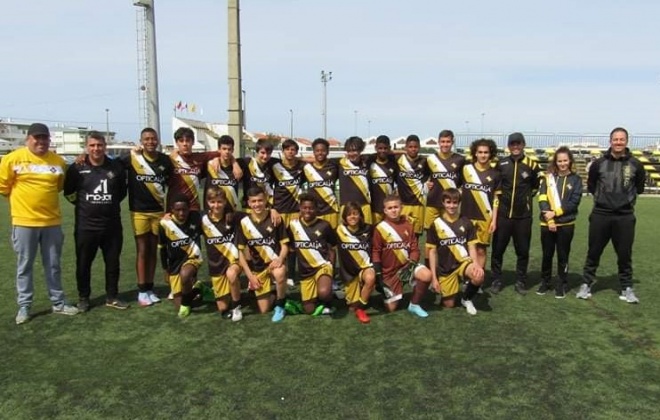 Iniciados do Vasco da Gama de Sines golearam o Fabril do Barreiro