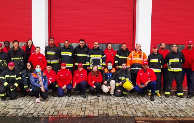 Bombeiros de Odemira e Milfontes participaram em ação de treino operacional 1.º COS