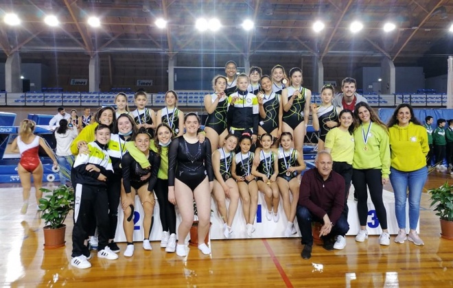 Academia de Ginástica de Sines conquistou 26 pódios no Campeonato Regional de Trampolim Sines 2022