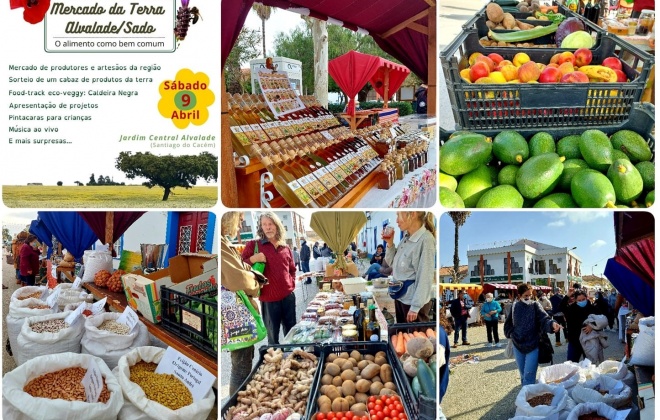 Alvalade do Sado celebra o seu Mercado da Terra de Primavera com sorteio e concerto