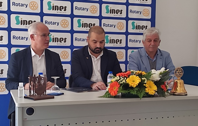 Rotary Club de Sines, TML e Grupo Sousa assinaram protocolo de cooperação