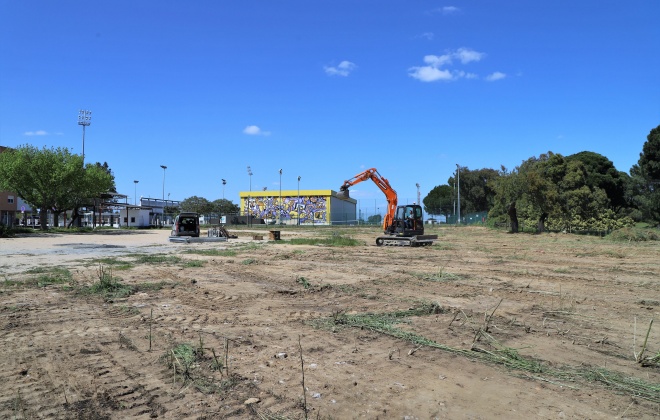 Grândola está a construir parque de estacionamento junto ao parque desportivo