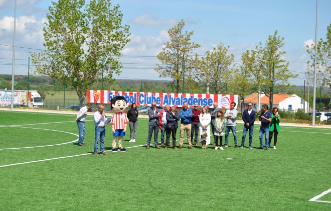 Futebol Clube Alvaladense inaugurou novo campo de futebol sete