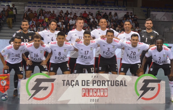Benfica vence o Caxinas e garante lugar nas meias-finais da Taça de Portugal de Futsal