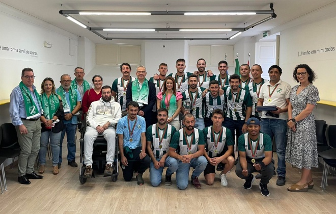 Município de Alcácer do Sal distingue União Futebol Clube dos Bairros do Olival Queimado e São João