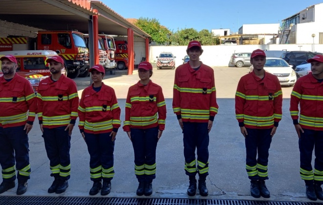 Bombeiros de Aljezur contam com seis novos bombeiros