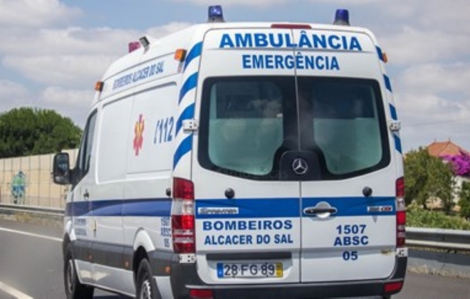 Despiste provoca três feridos na A2 em Alcácer do Sal