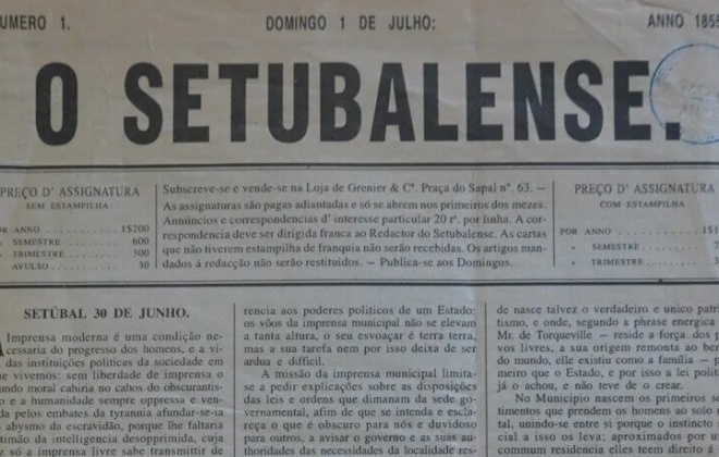 Exposição de jornais no Alentejo assinala 200 anos da independência do Brasil