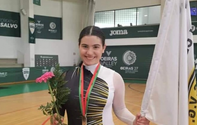 Patinadora Maria Inês Matias participa na Taça da Europa de Figuras Obrigatórias