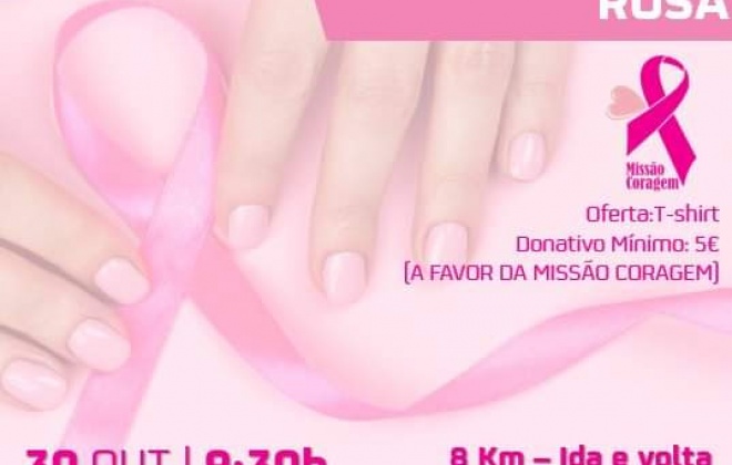 Sines recebe Caminhada Solidária Rosa