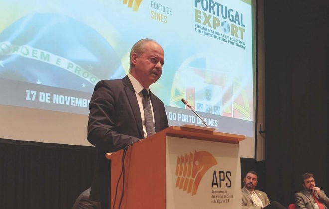 José Luís Cacho faz um apelo às empresas brasileiras para investirem no Porto de Sines