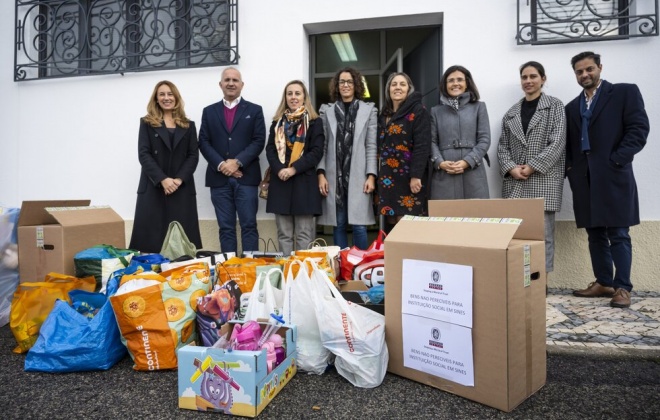 Bureau Veritas doa bens a famílias com carência económica de Sines