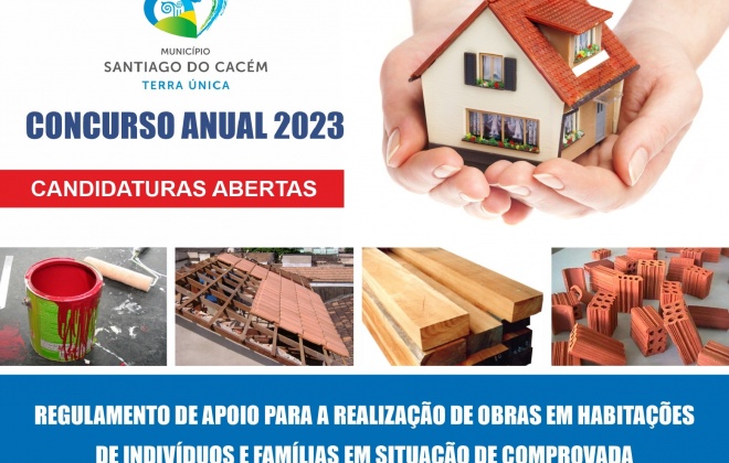 Câmara de Santiago do Cacém melhora condições de habitabilidade de munícipes em situação de carência económica