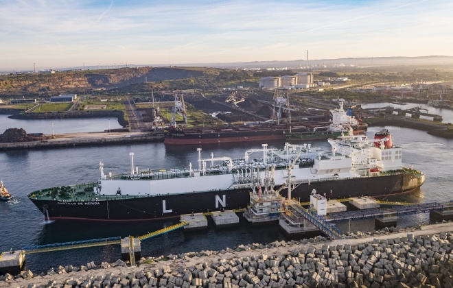 Terminal de Gás Natural Liquefeito do Porto de Sines 'bate' recordes em 2022