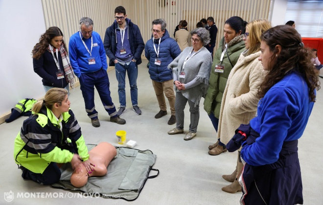 250 pessoas participaram na Mass Training em Suporte Básico de Vida