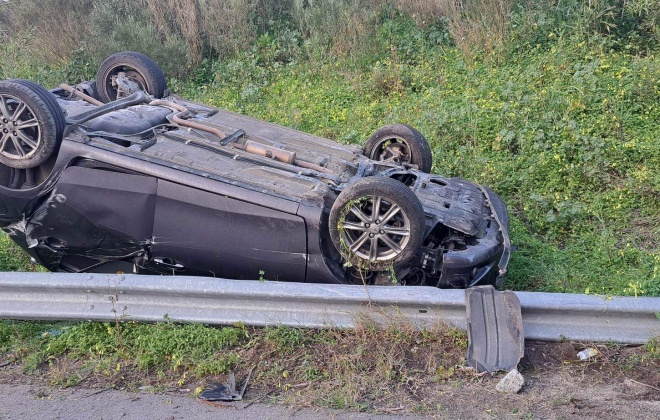 Despiste provoca ferido ligeiro na Rotunda do Terminal XXI em Sines