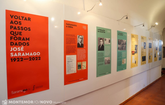 Exposição Temática 'Voltar aos Passos que Foram Dados: José Saramago 1922 - 2022'