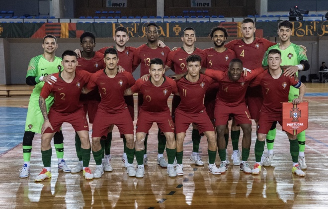 Seleção Nacional de Futsal Sub-21 venceu ontem a Eslovénia em Sines