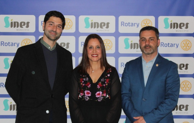 Rotary Club de Sines promoveu Jantar Palestra com Afonso Salema