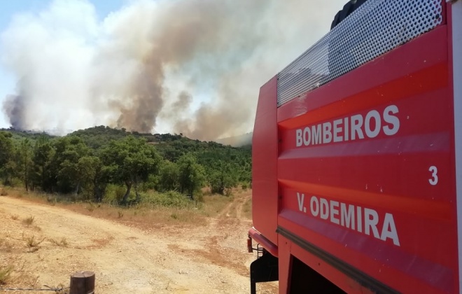 Proteção Civil alerta para perigo de incêndios rurais nos próximos dias