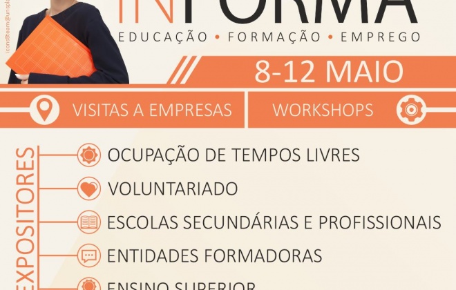 Sines recebe a (In) Forma – Mostra de Educação, Formação e Emprego entre 8 e 12 de maio