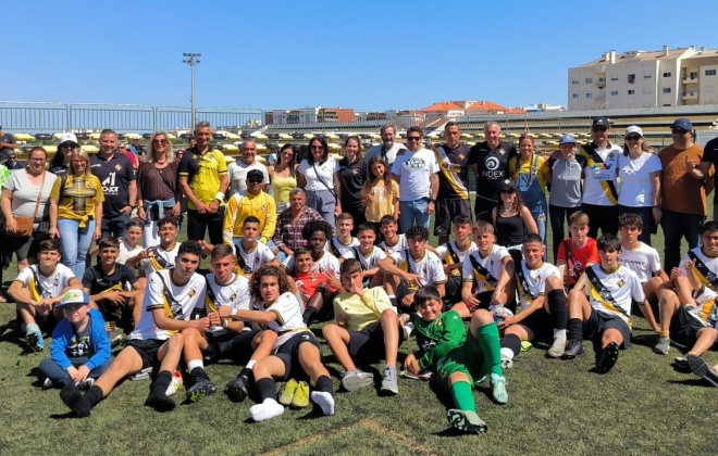 Juvenis do Vasco da Gama sagraram-se campeões distritais da 2.ª divisão da A.F. Setúbal