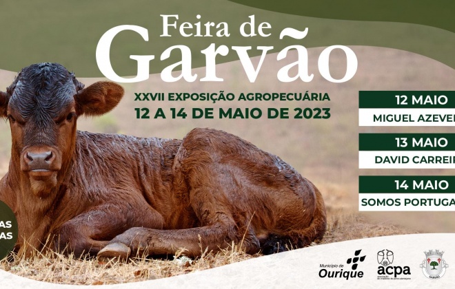 Miguel Azevedo e David Carreira na Feira de Garvão 2023