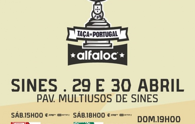 Multiusos de Sines recebe Taça de Portugal de Basquetebol
