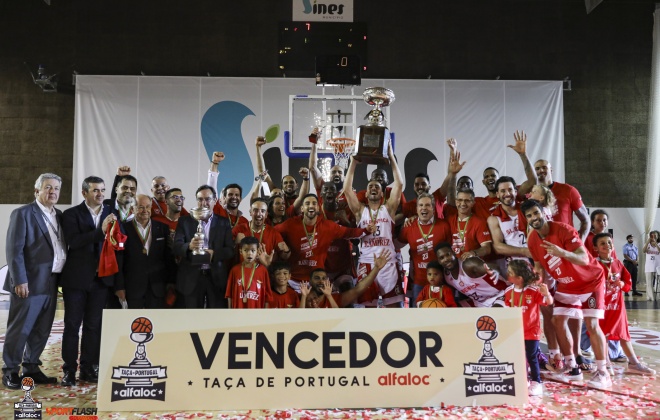 Benfica vence Taça de Portugal de Basquetebol em Sines