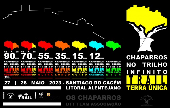 Chaparros realizam o trail “Chaparros no Trilho Infinito – Terra Única” nos dias 27 e 28 de maio