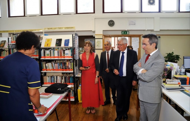 Presidente da Câmara de Grândola recebeu o Secretário de Estado da Educação