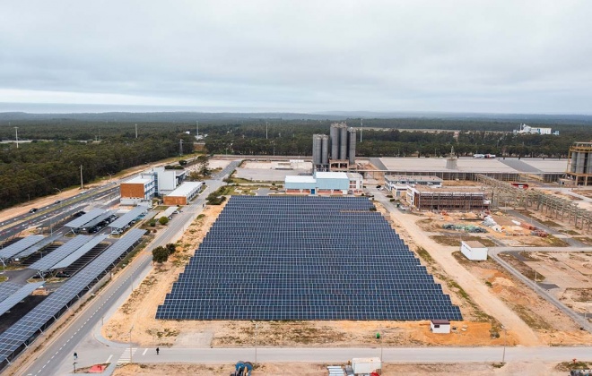 Parque fotovoltaico da Repsol entrou em funcionamento