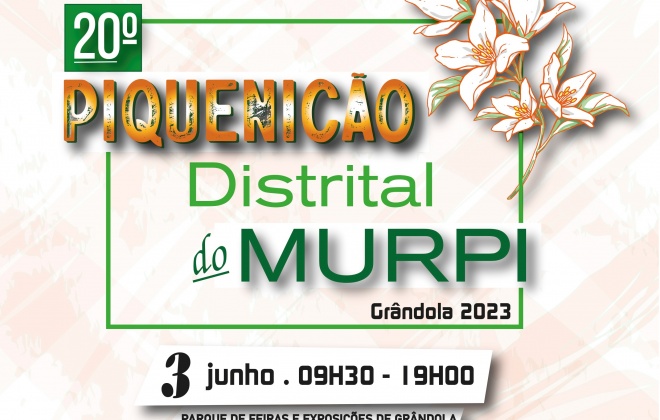 Piquenicão Distrital do MURPI junta mais de 600 pessoas em Grândola no dia 3 de junho