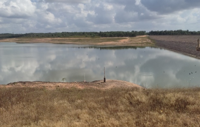 Barragem de Campilhas perdeu 2,1% da reserva de água durante o mês de maio de 2023