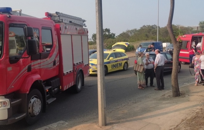 Atropelamento provoca um ferido ligeiro em Sines